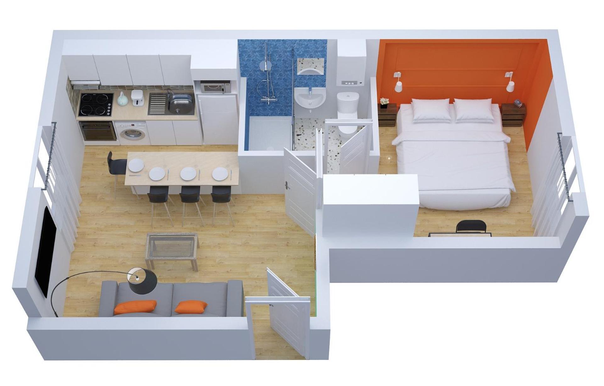 Le Maine, Proche Gare Appartement